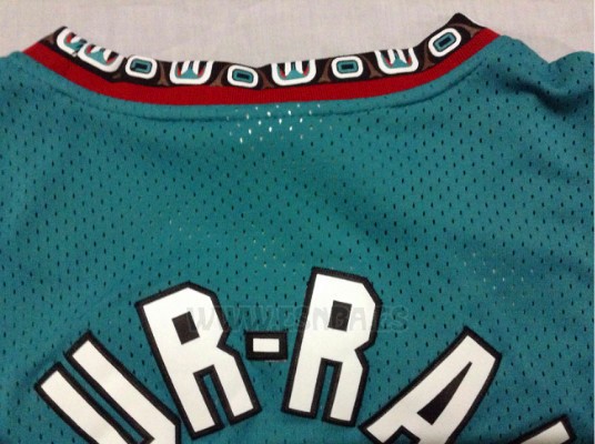 Camiseta Historic Retro Vancouver Grizzlies Abdur-Rahim #3 Verde
